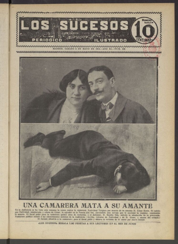 Miniatura de Los Sucesos : periódico ilustrado del 6 de mayo [sic] de 1914