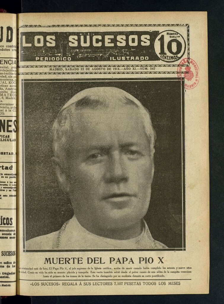 Miniatura de Los Sucesos : periódico ilustrado del 22 de agosto de 1914