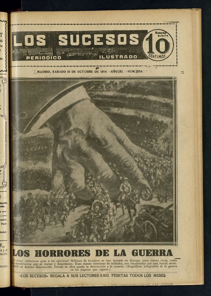 Miniatura de Los Sucesos : periódico ilustrado del 10 de octubre de 1914