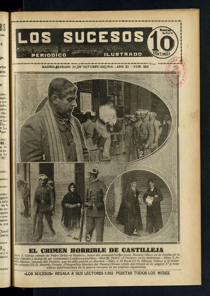 Miniatura de Los Sucesos : periódico ilustrado del 24 de octubre de 1914