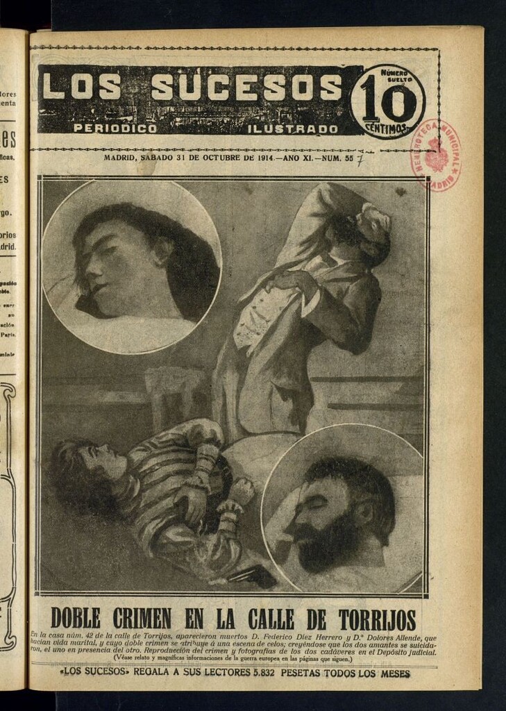 Miniatura de Los Sucesos : periódico ilustrado del 31 de octubre de 1914