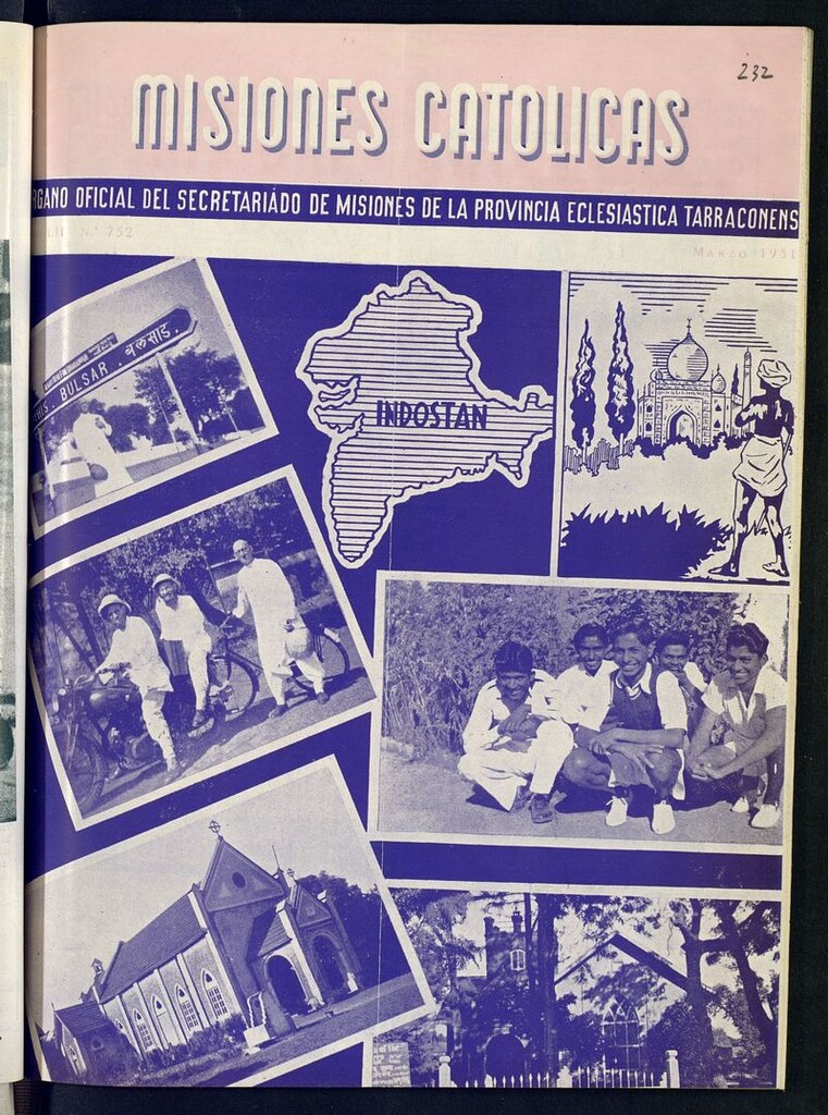 Miniatura de Las Misiones Católicas de marzo de 1951