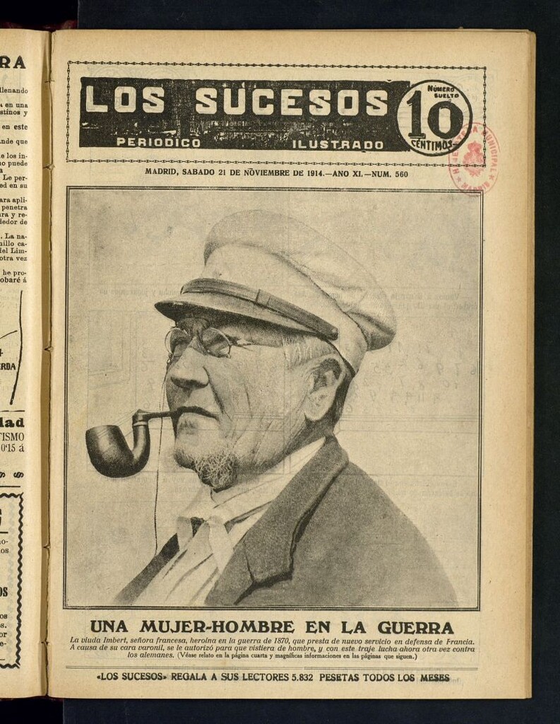Miniatura de Los Sucesos : periódico ilustrado del 21 de noviembre de 1914