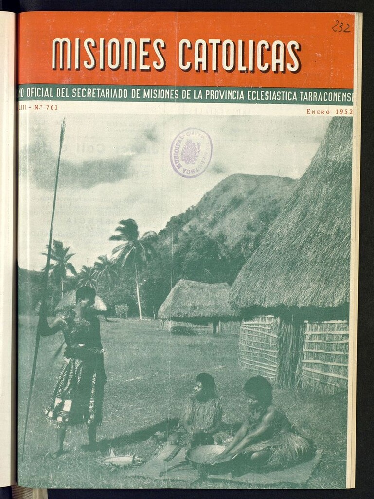 Miniatura de Las Misiones Católicas de enero de 1952