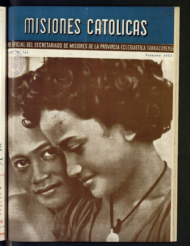 Miniatura de Las Misiones Católicas de febrero de 1952