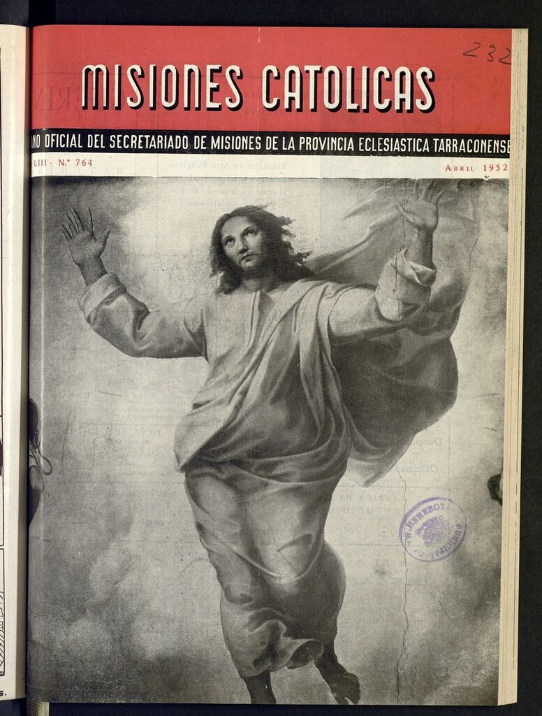 Miniatura de Las Misiones Católicas de abril de 1952