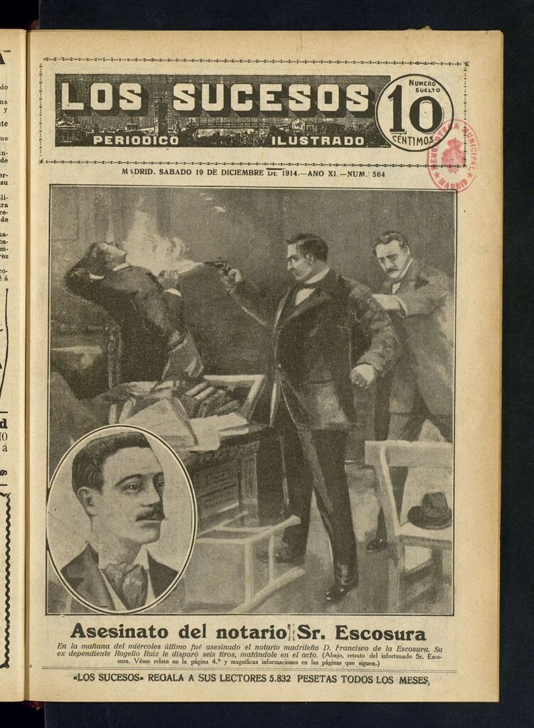 Miniatura de Los Sucesos : periódico ilustrado del 19 de diciembre de 1914