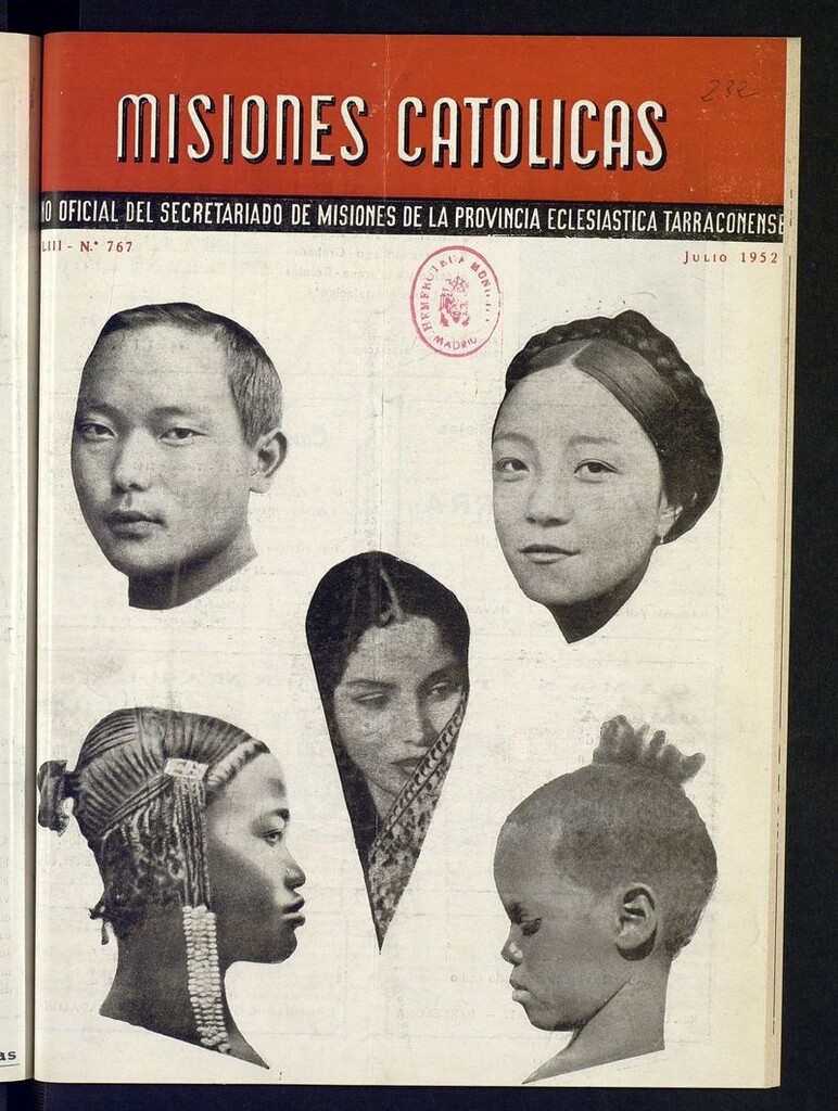 Miniatura de Las Misiones Católicas de julio de 1952