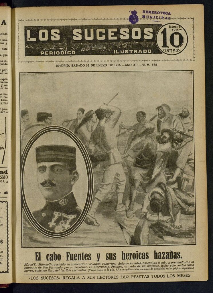 Miniatura de Los Sucesos : periódico ilustrado del 16 de enero de 1915