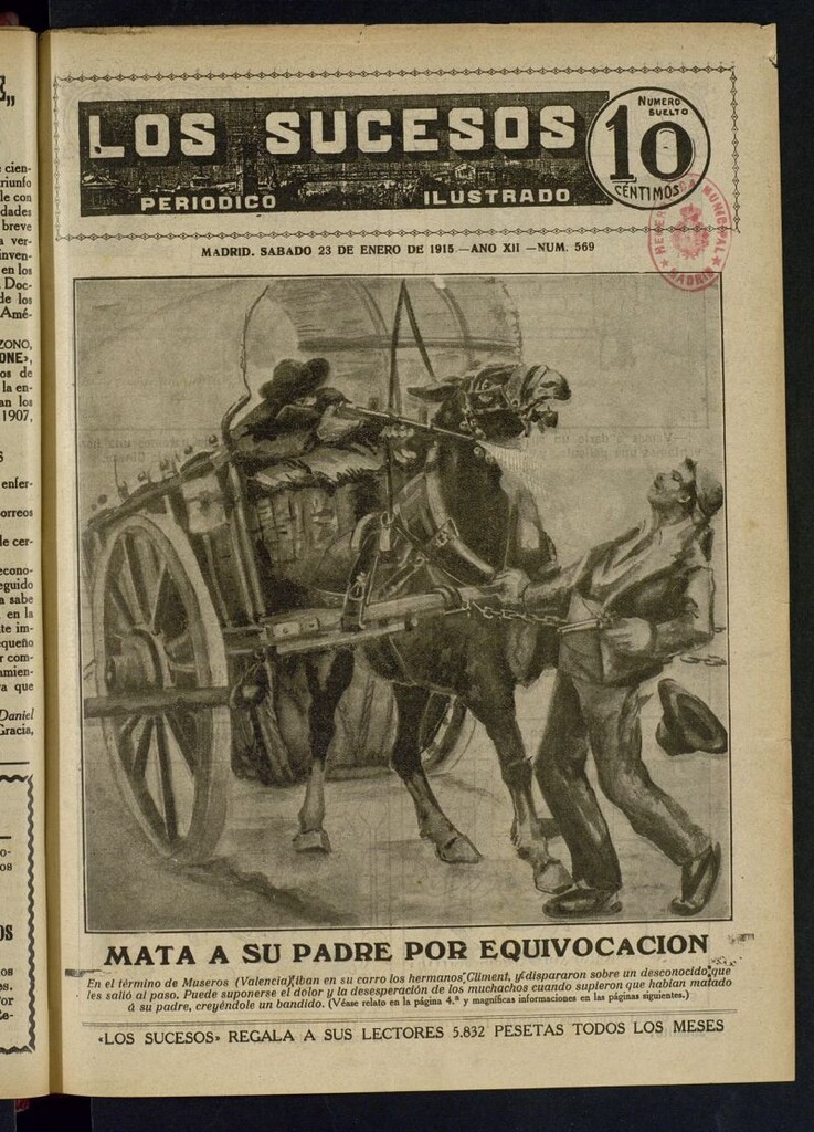 Miniatura de Los Sucesos : periódico ilustrado del 23 de enero de 1915