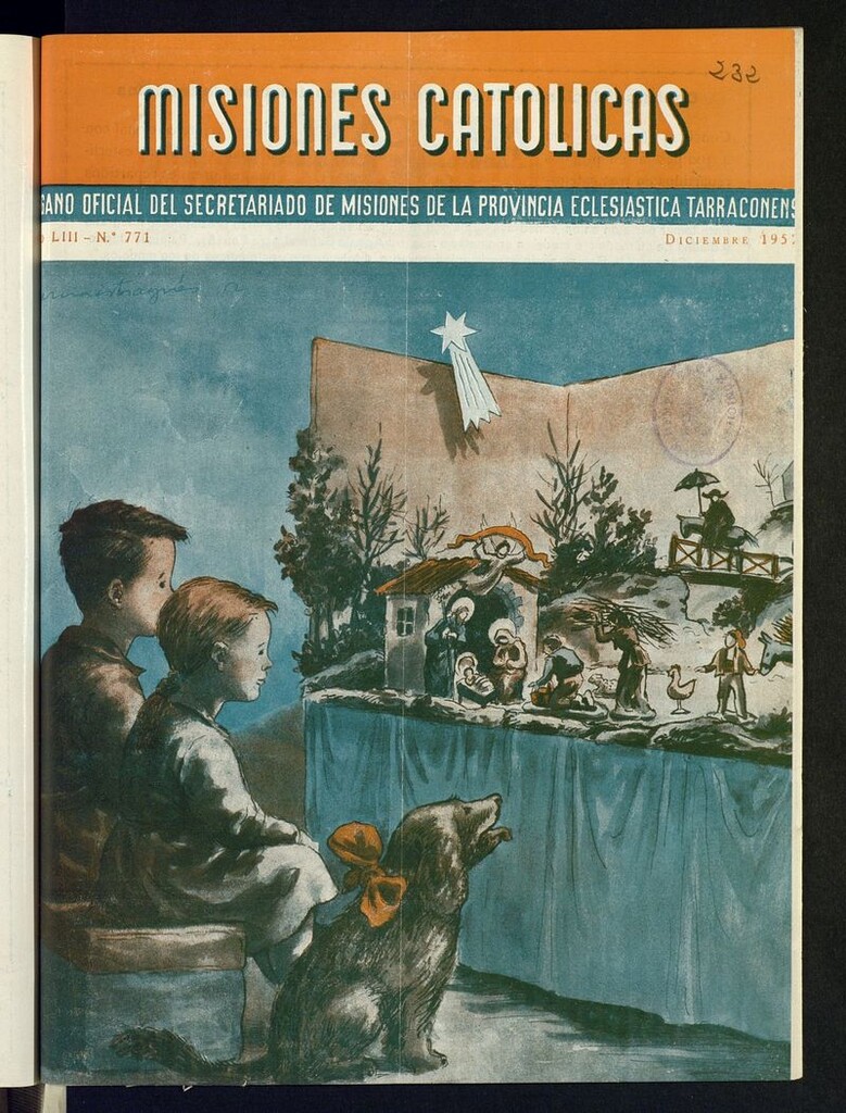 Miniatura de Las Misiones Católicas de diciembre de 1952