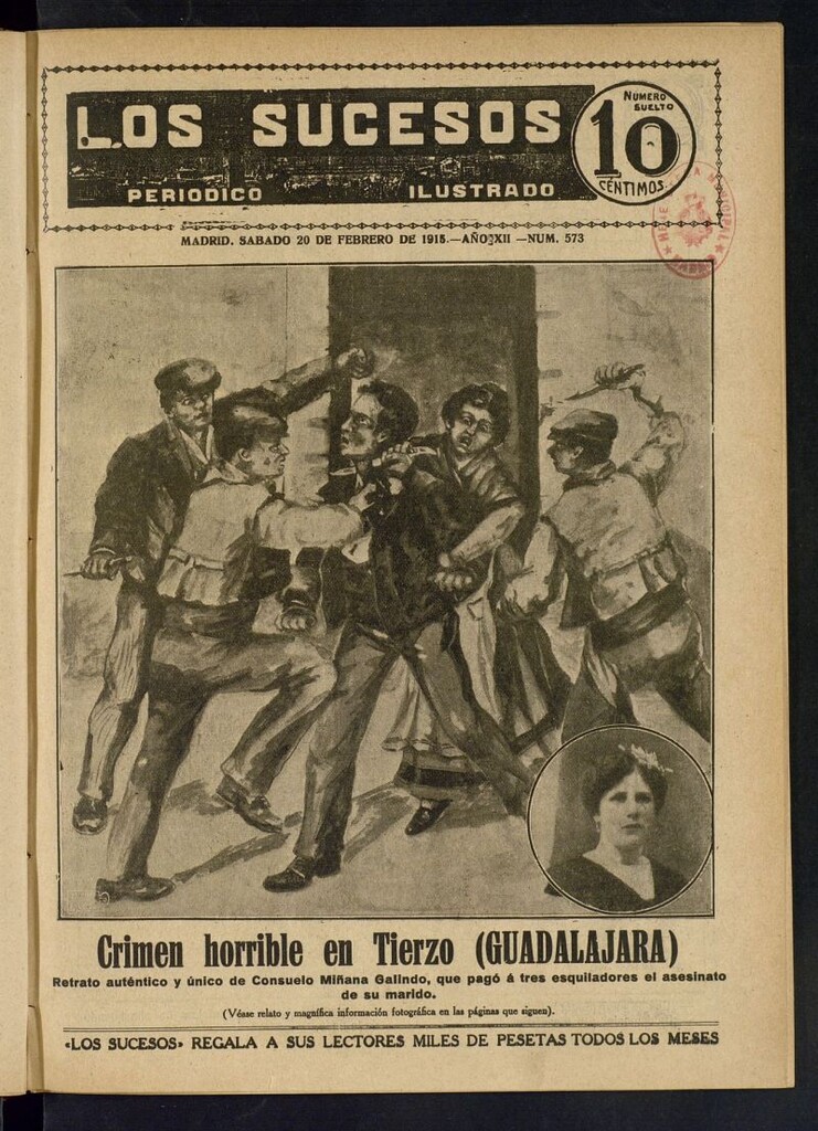 Miniatura de Los Sucesos : periódico ilustrado del 20 de febrero de 1915