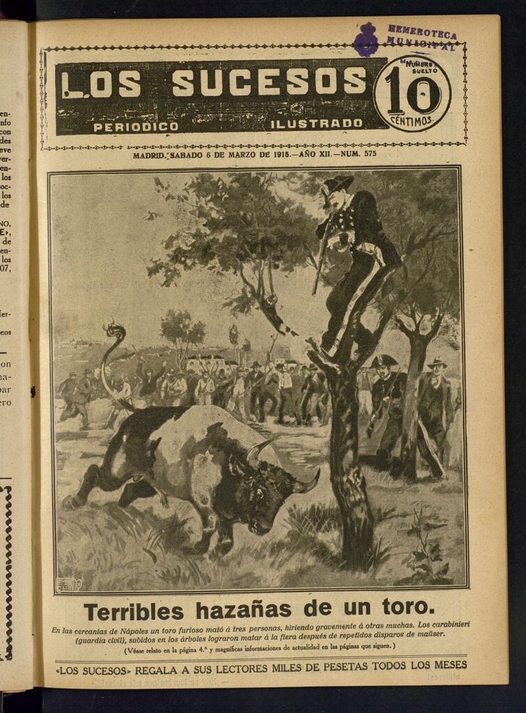 Miniatura de Los Sucesos : periódico ilustrado del 6 de marzo de 1915