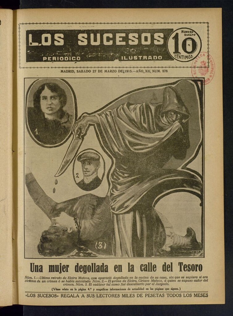 Miniatura de Los Sucesos : periódico ilustrado del 27 de marzo de 1915