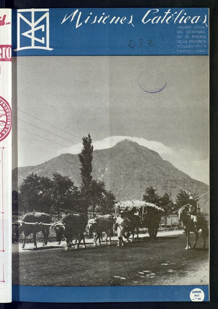 Miniatura de Las Misiones Católicas de febrero de 1965