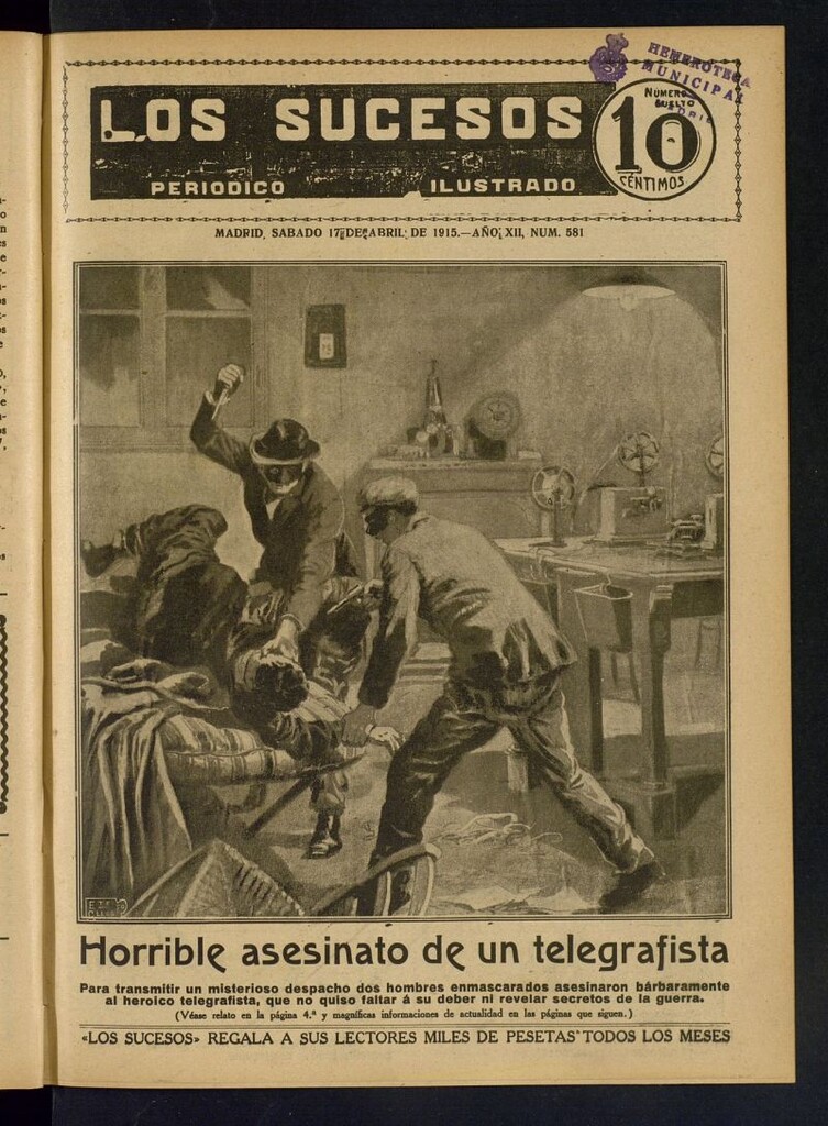 Miniatura de Los Sucesos : periódico ilustrado del 17 de abril de 1915