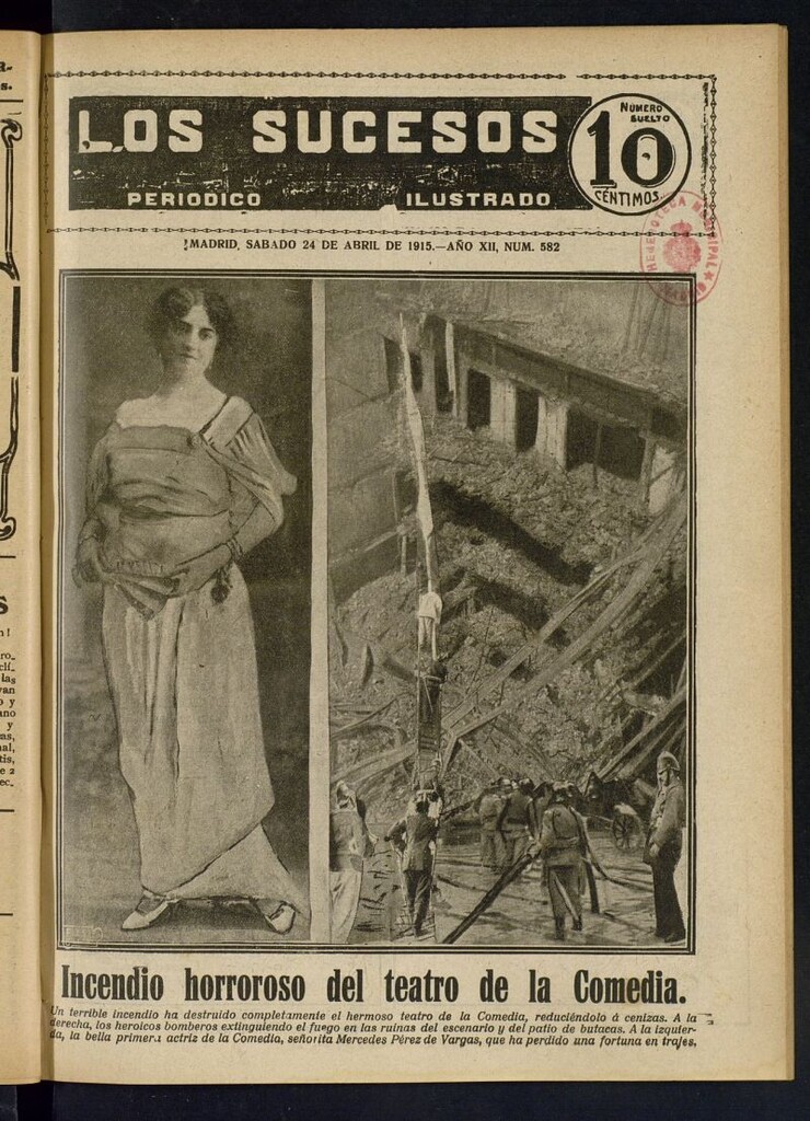 Miniatura de Los Sucesos : periódico ilustrado del 24 de abril de 1915