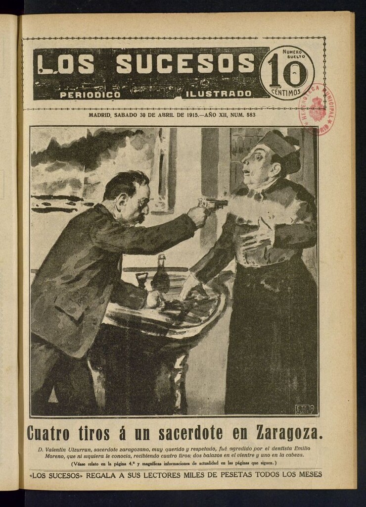 Miniatura de Los Sucesos : periódico ilustrado del 30 de abril de 1915