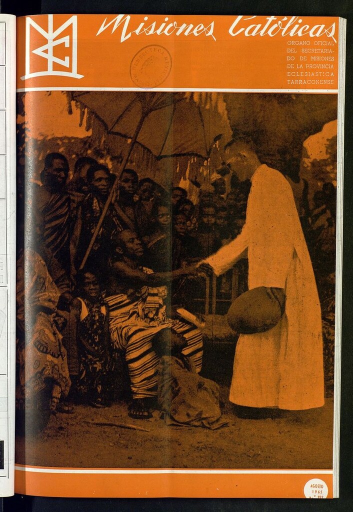 Miniatura de Las Misiones Católicas de agosto de 1965