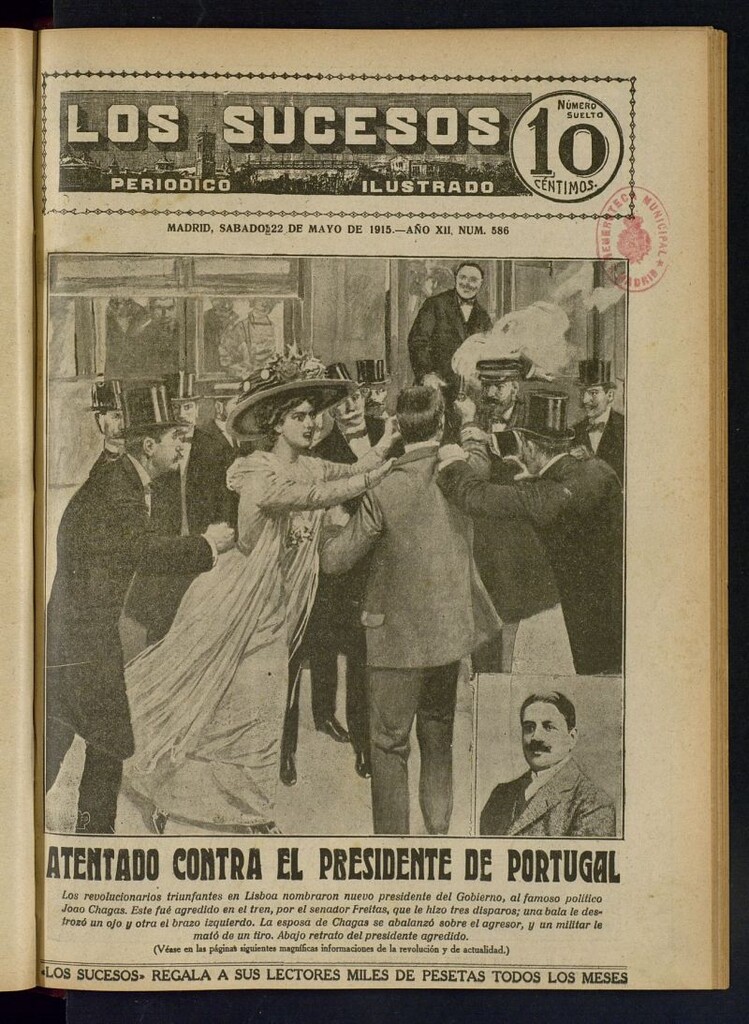 Miniatura de Los Sucesos : periódico ilustrado del 22 de mayo de 1915