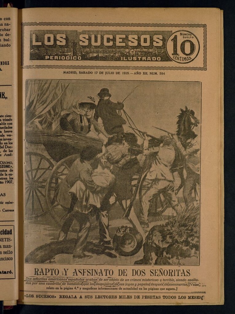 Miniatura de Los Sucesos : periódico ilustrado del 17 de julio de 1915