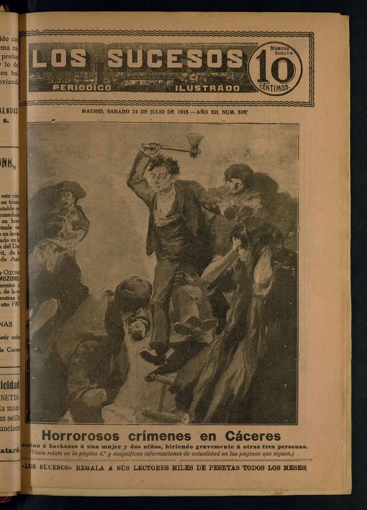 Miniatura de Los Sucesos : periódico ilustrado del 24 de julio de 1915