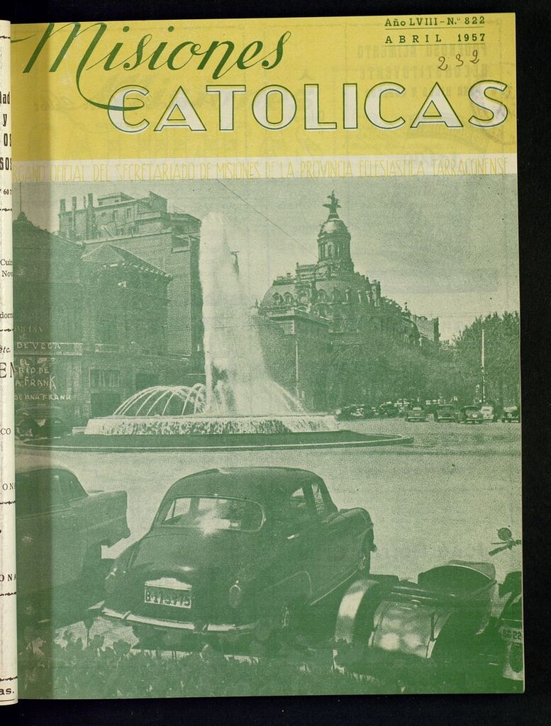 Miniatura de Las Misiones Católicas de abril de 1957