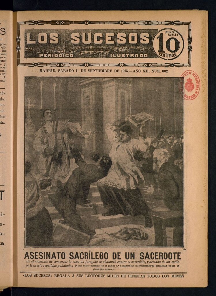 Miniatura de Los Sucesos : periódico ilustrado del 11 de septiembre de 1915