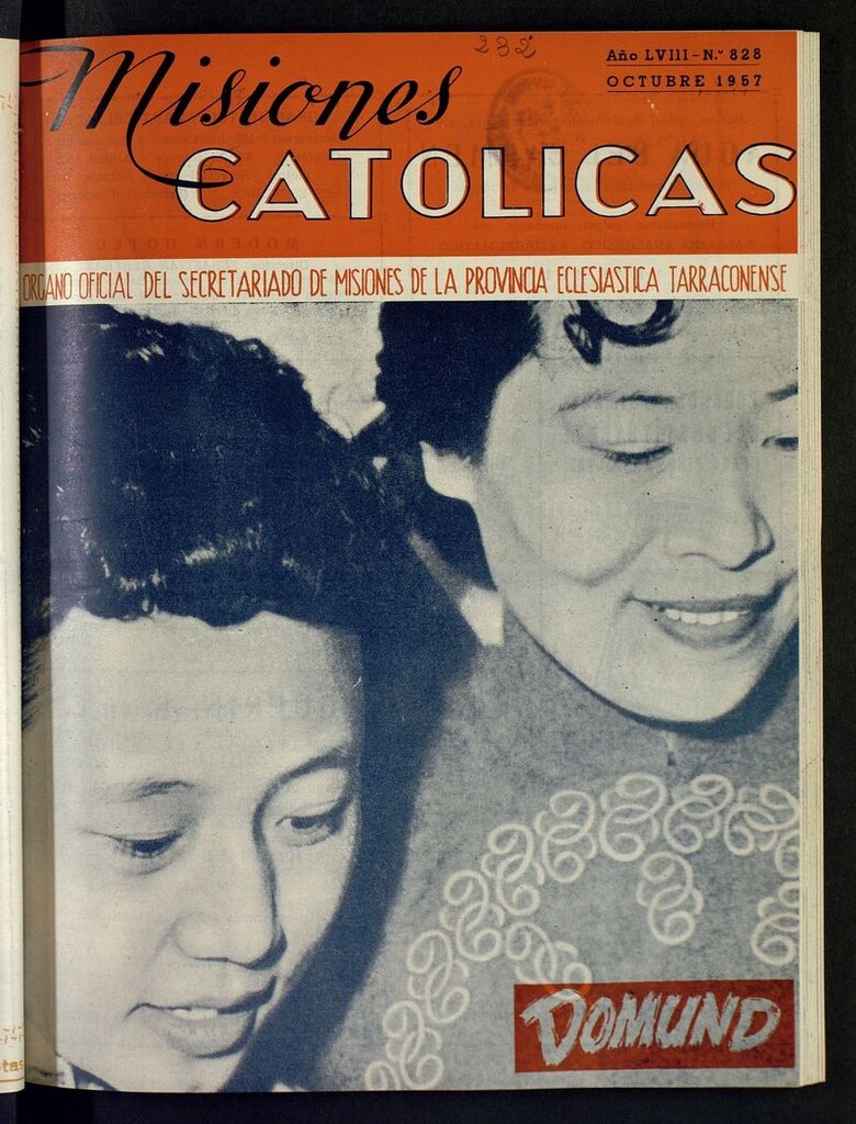 Miniatura de Las Misiones Católicas de octubre de 1957