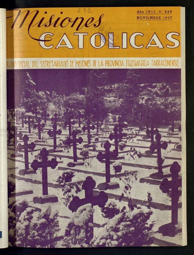 Miniatura de Las Misiones Católicas de noviembre de 1957