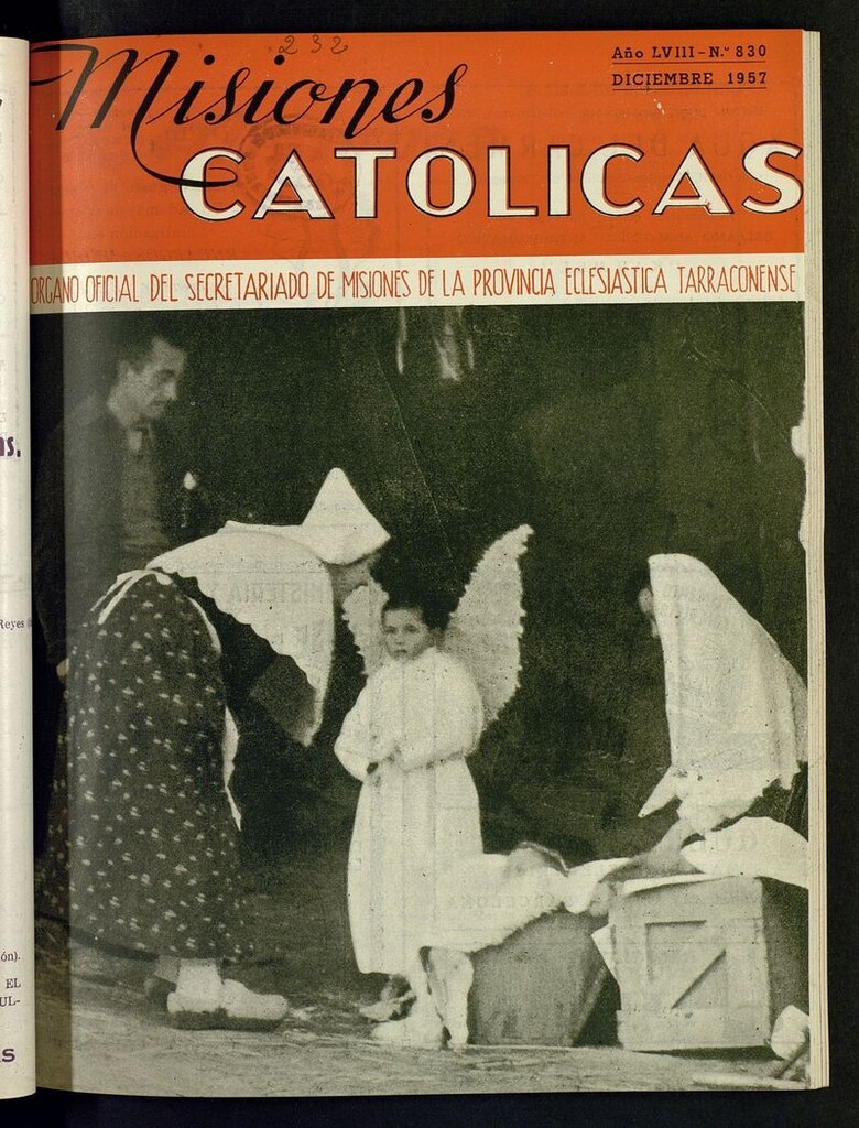 Miniatura de Las Misiones Católicas de diciembre de 1957