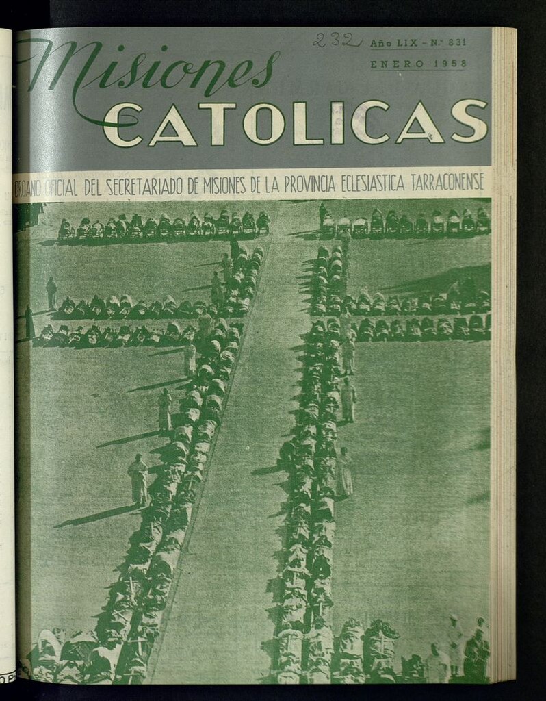 Miniatura de Las Misiones Católicas de enero de 1958