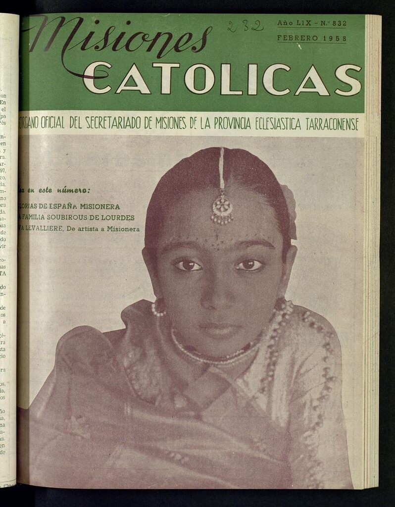 Miniatura de Las Misiones Católicas de febrero de 1958