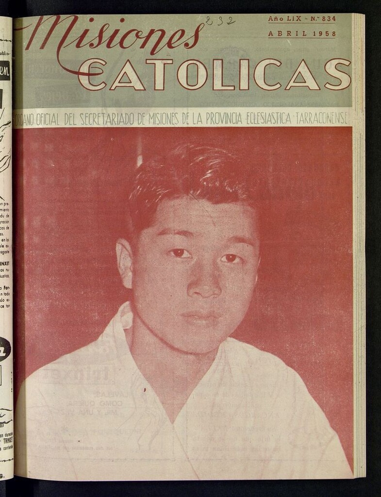 Miniatura de Las Misiones Católicas de abril de 1958