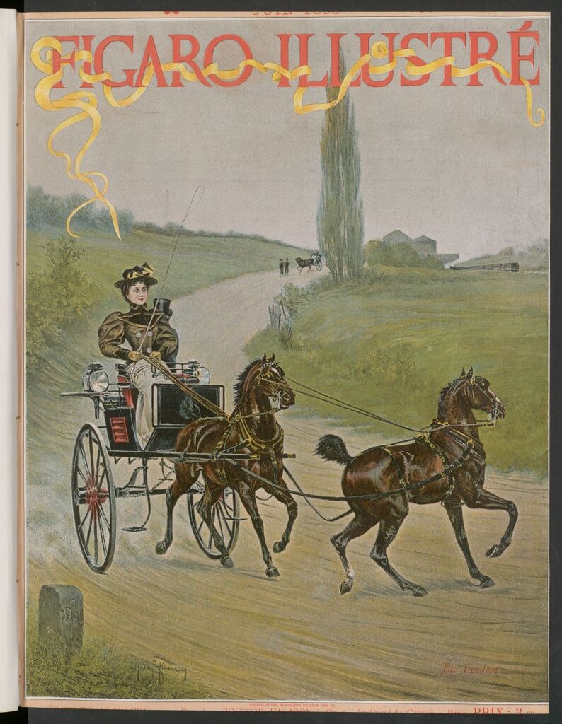 Miniatura de Figaro Illustré juin 1895