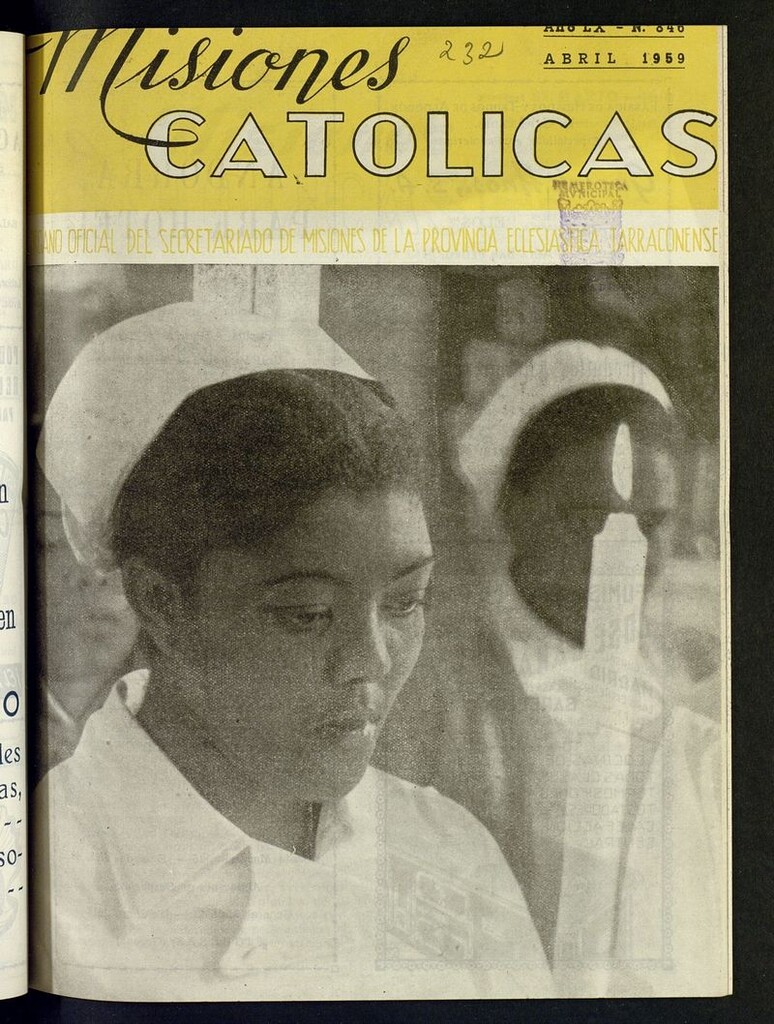 Miniatura de Las Misiones Católicas de abril de 1959