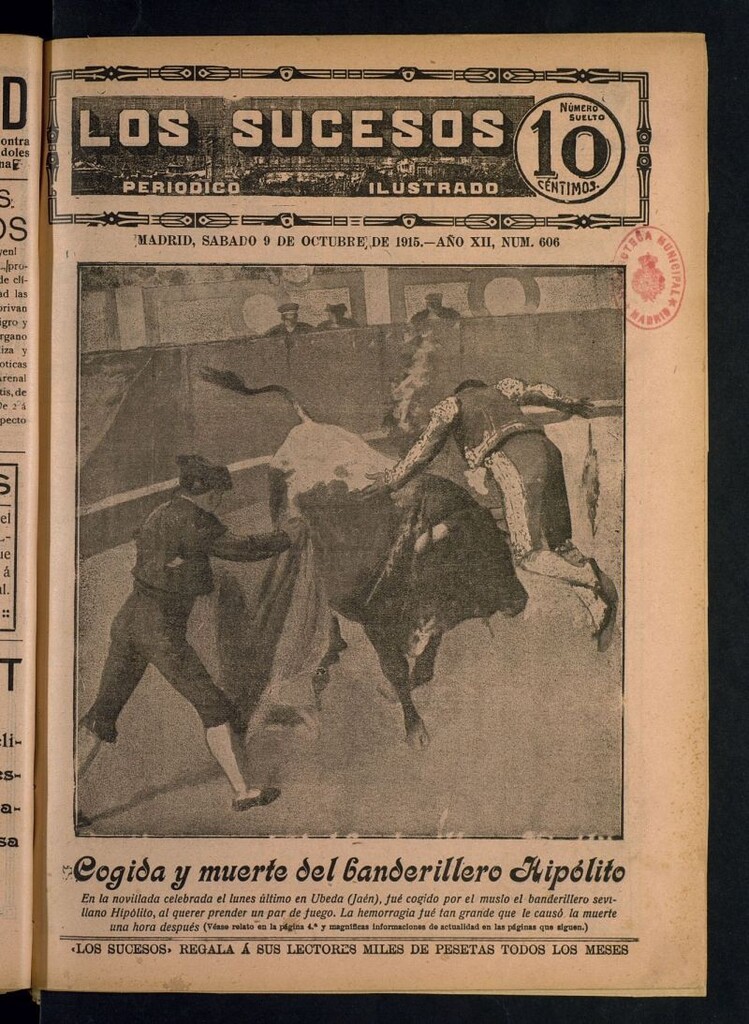 Miniatura de Los Sucesos : periódico ilustrado del 9 de octubre de 1915