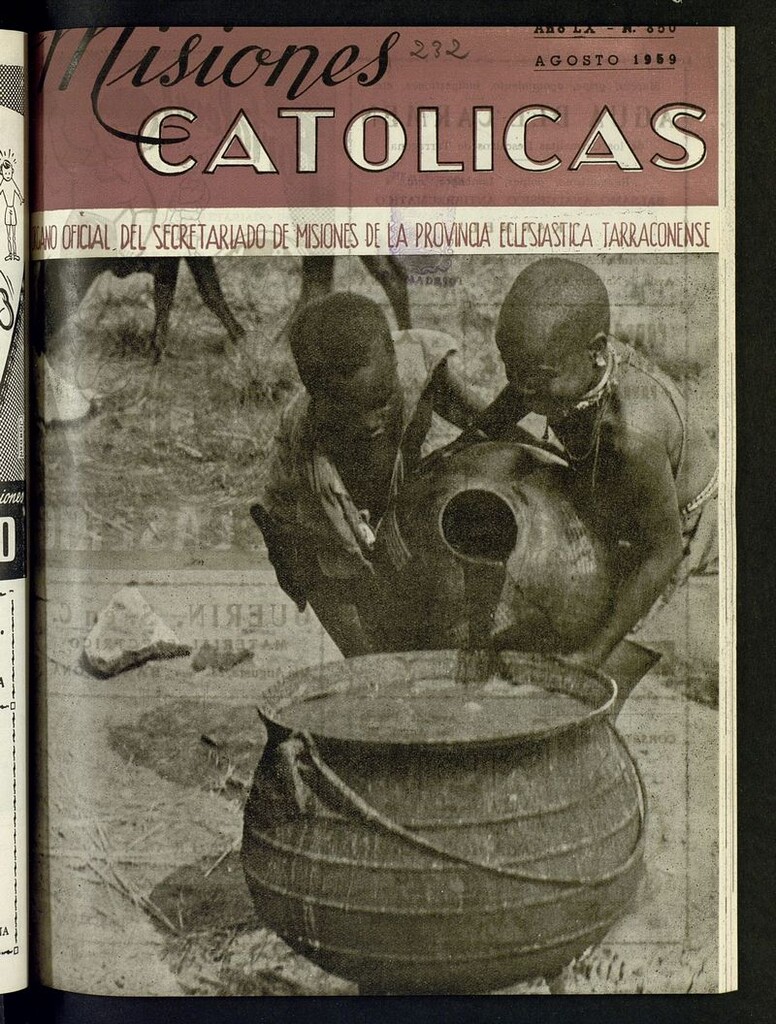 Miniatura de Las Misiones Católicas de agosto de 1959