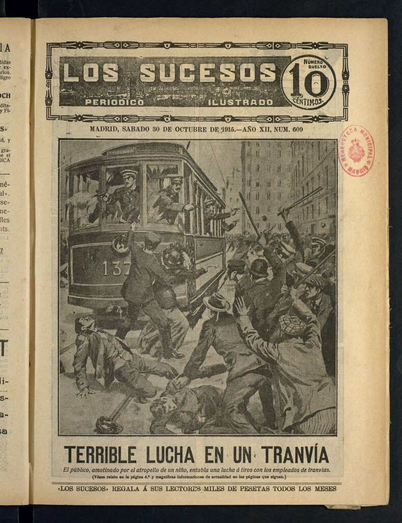 Miniatura de Los Sucesos : periódico ilustrado del 30 de octubre de 1915