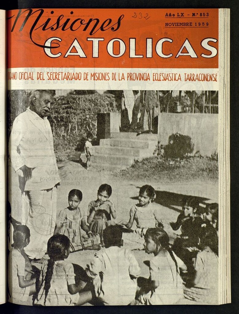 Miniatura de Las Misiones Católicas de noviembre de 1959