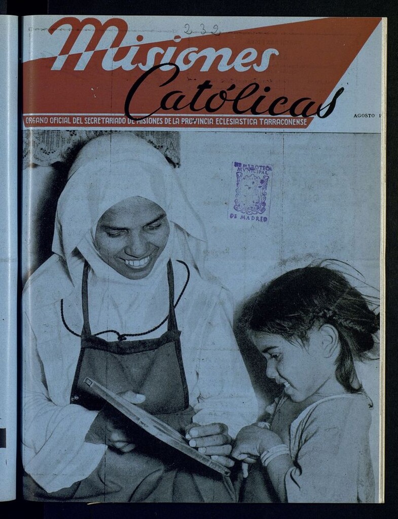 Miniatura de Las Misiones Católicas de agosto de 1960
