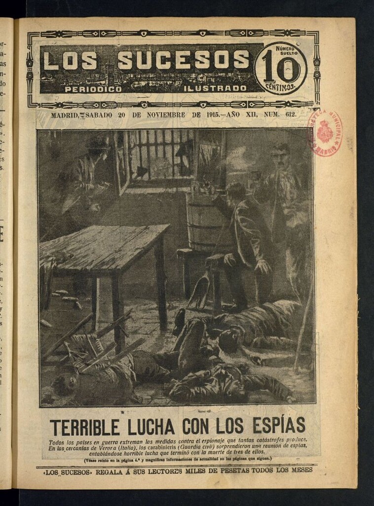 Miniatura de Los Sucesos : periódico ilustrado del 20 de noviembre de 1915