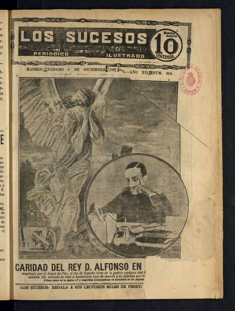 Miniatura de Los Sucesos : periódico ilustrado del 4 de diciembre de 1915
