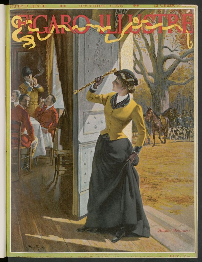 Miniatura de Figaro Illustré octobre 1895