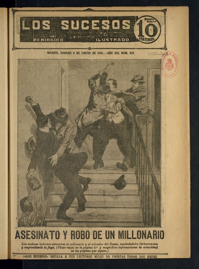Miniatura de Los Sucesos : periódico ilustrado del 8 de enero de 1916