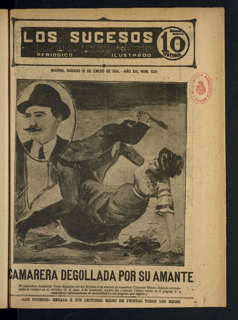 Miniatura de Los Sucesos : periódico ilustrado del 15 de enero de 1916