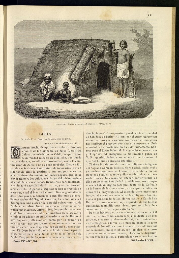 Miniatura de Las Misiones Católicas del 30 de junio de 1883