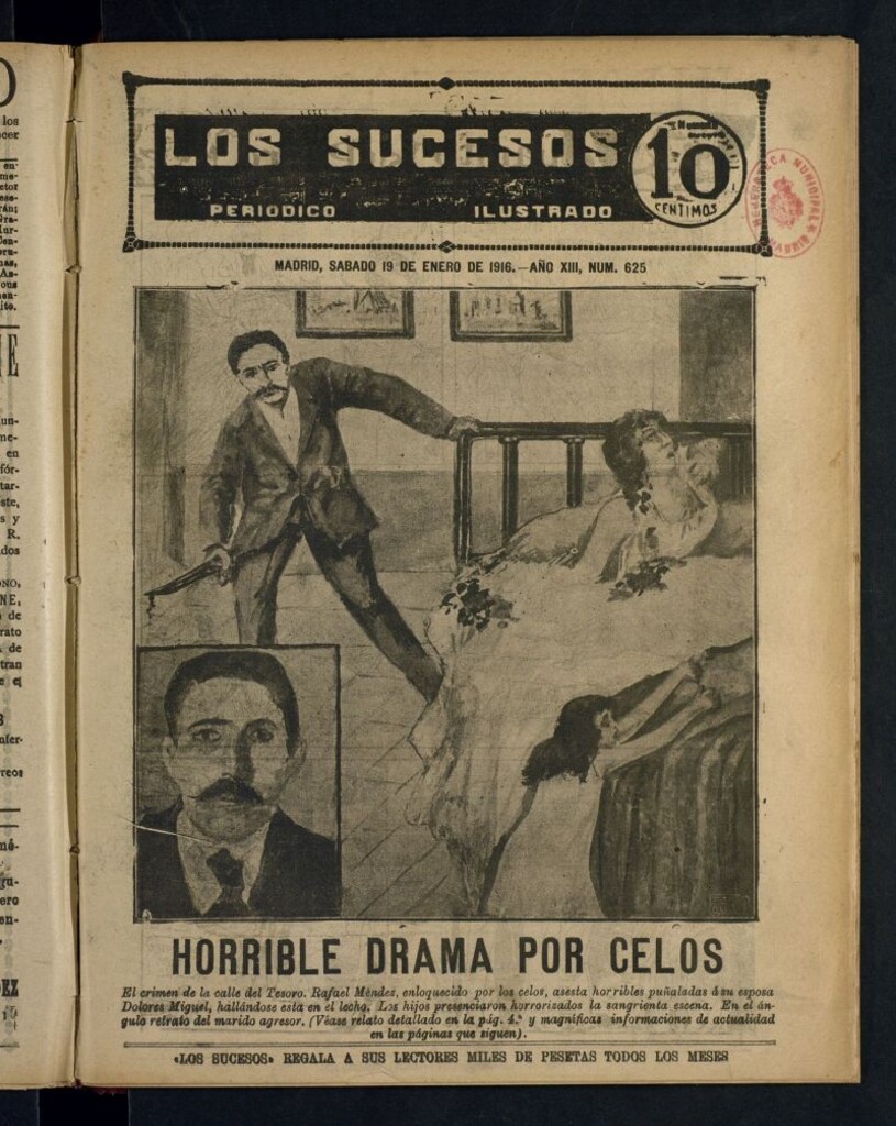 Miniatura de Los Sucesos : periódico ilustrado del 19 de enero [sic] de 1916