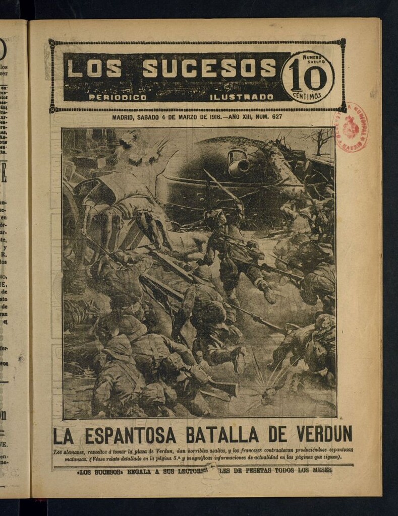 Miniatura de Los Sucesos : periódico ilustrado del 4 de marzo de 1916