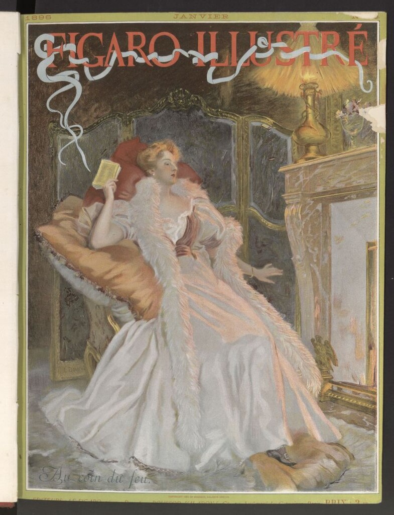 Miniatura de Figaro Illustré de janvier de 1896